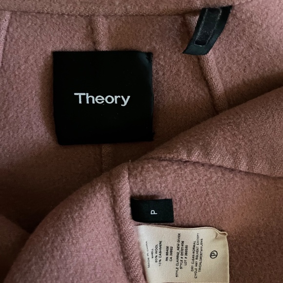 Theory Pink Clairene Jacket - Picture 9 of 9
